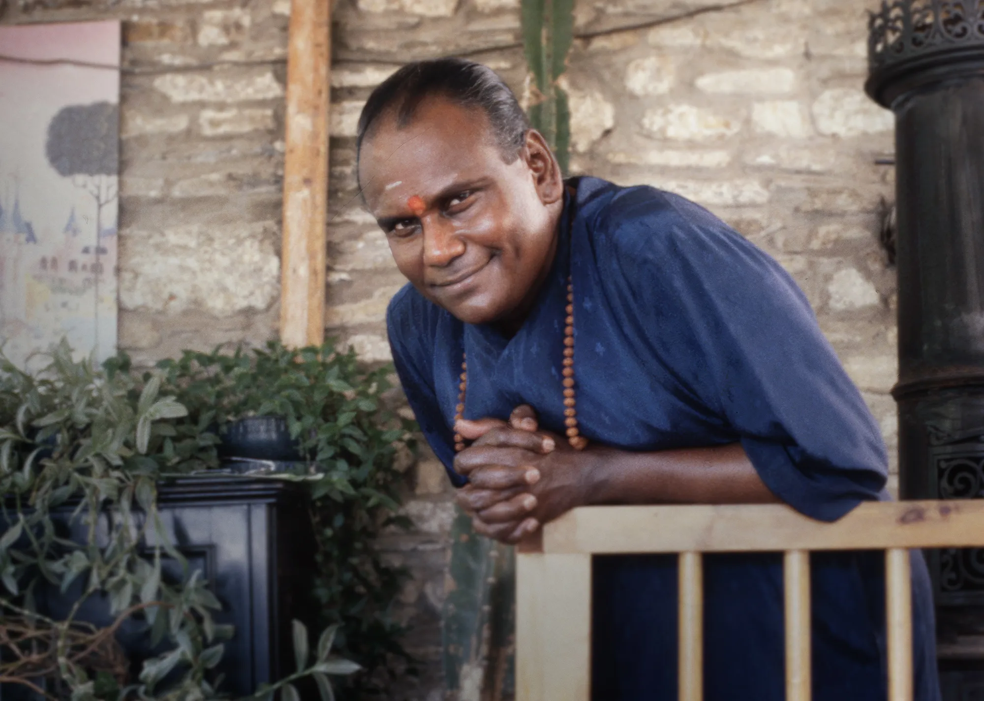 Guru Sri Subramanium, smiling