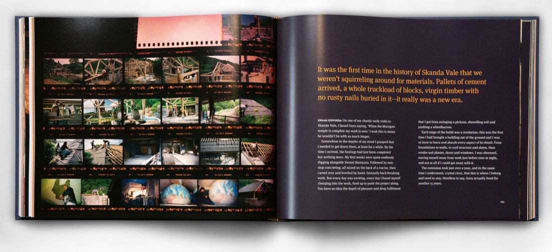 A page spread from The Spark Becomes Fire